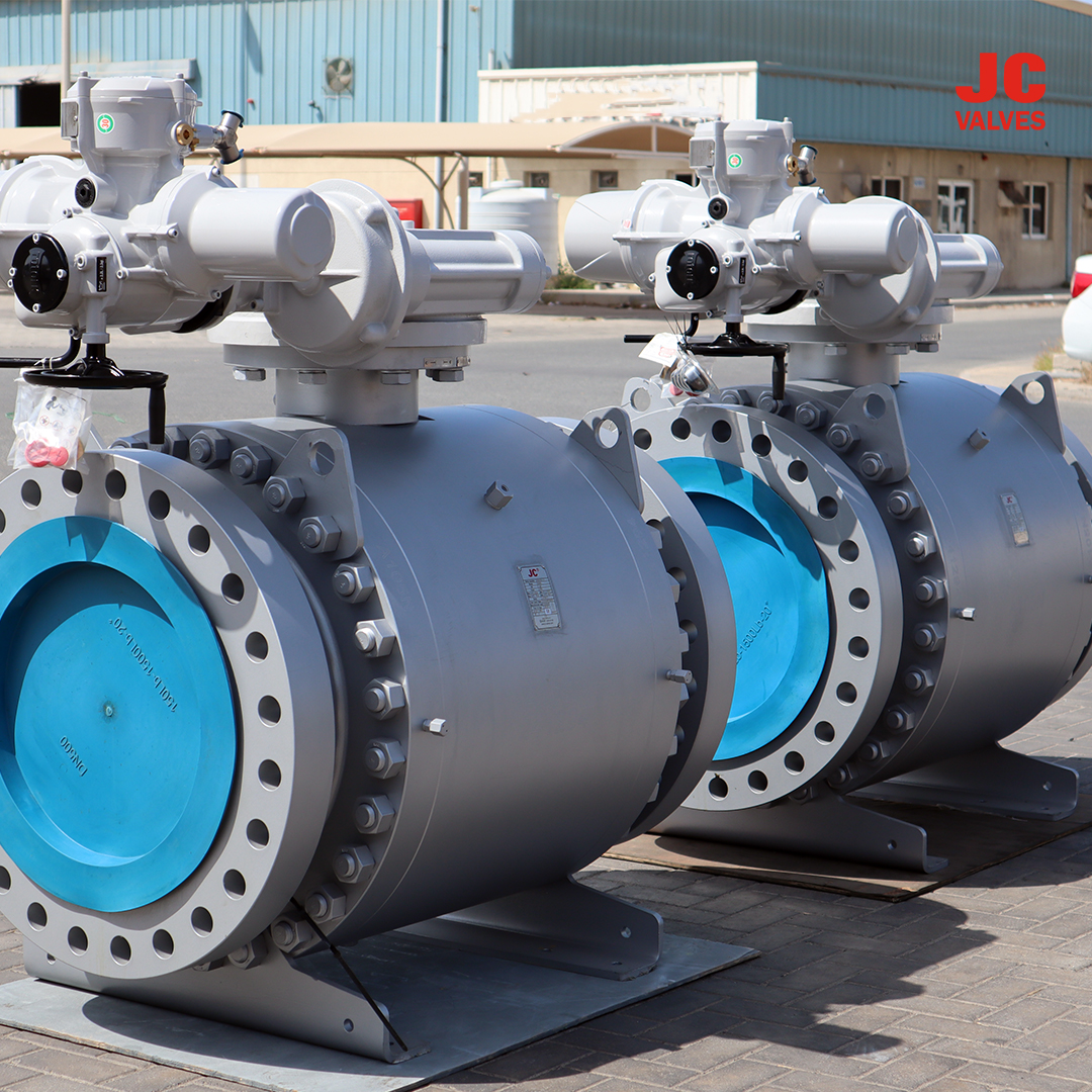 Trunnion Mounted Ball Valve from JC Valves