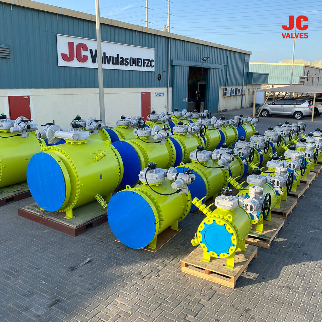 JC Trunnion Mounted Ball valves